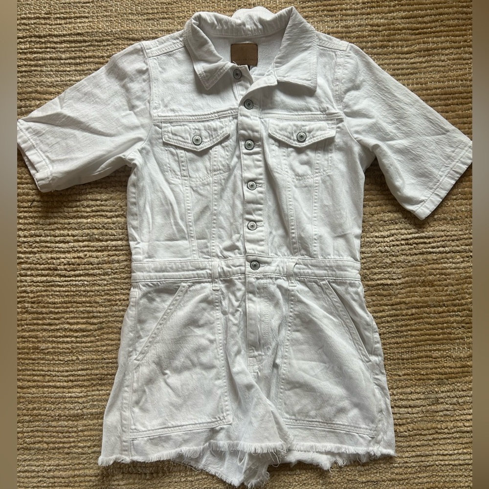 American Eagle denim romper